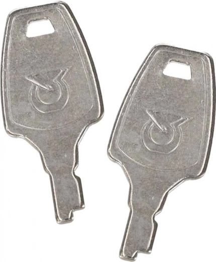 Uzamykateľné zatváranie s dvoma kľúčmi