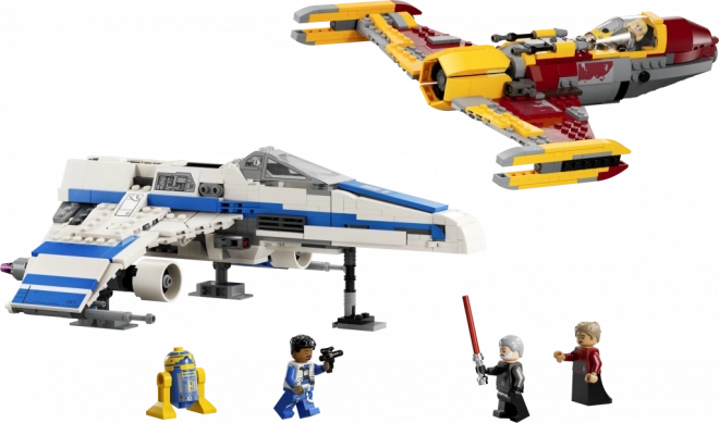 LEGO Star Wars E-Wing proti Stíhačke Shin Hati