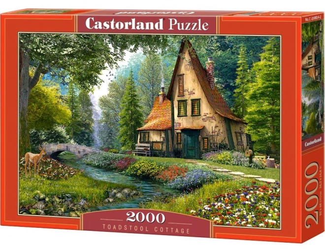 Castorland Puzzle Lesná Chata 2000 Dielikov