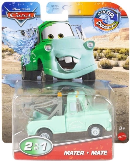 Menící sa farby áut DisneyPixar