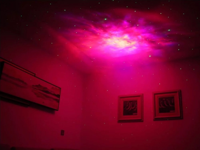 Nočná lampa s projektorom LED Astronaut