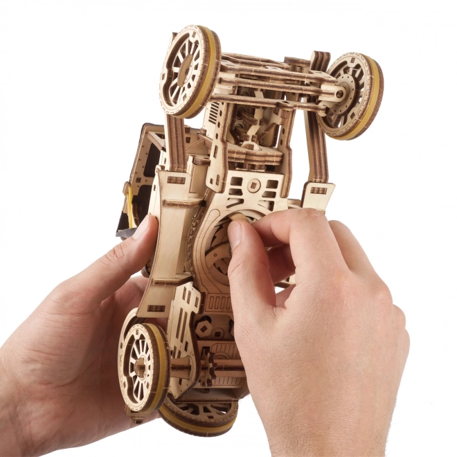 Ugears 3D Drevené Mechanické Puzzle Historický Automobil