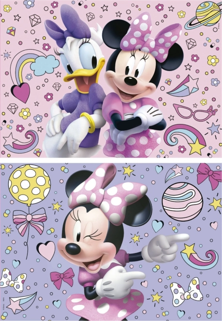 Puzzle Minnie 2x48 dielikov Educa