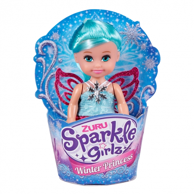 Princezná zimná Sparkle Girlz malá v kornútku