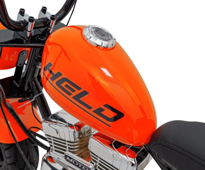Motocykel Chopper Warrior Orange