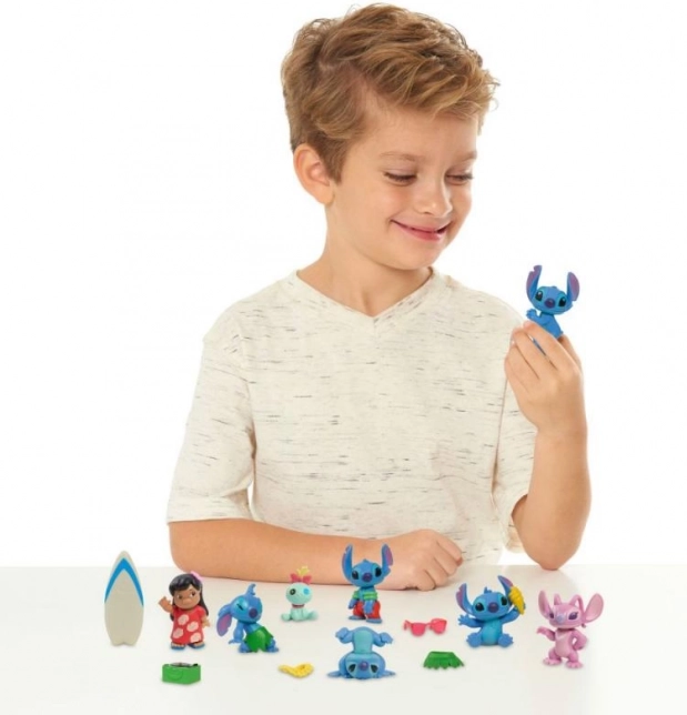Set figúrok Stitch Deluxe