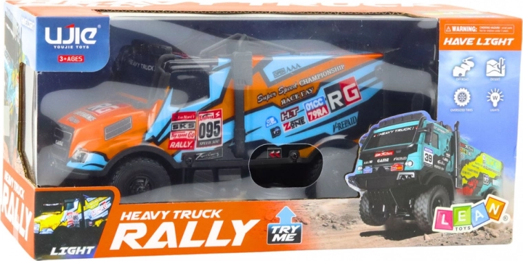 Rally dizajn a svetelné efekty