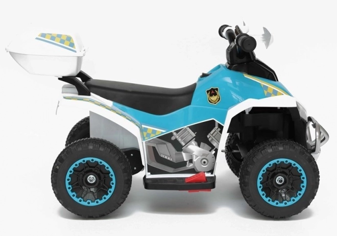 Nabíjacia štvorkolka GTS1188-A Polícia Biela