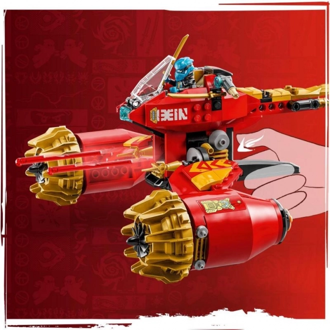 LEGO Ninjago Búrkový jazdec-mech Kai