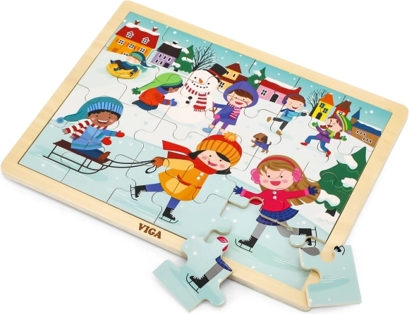 Pevná drevená doska pre jednoduché skladanie