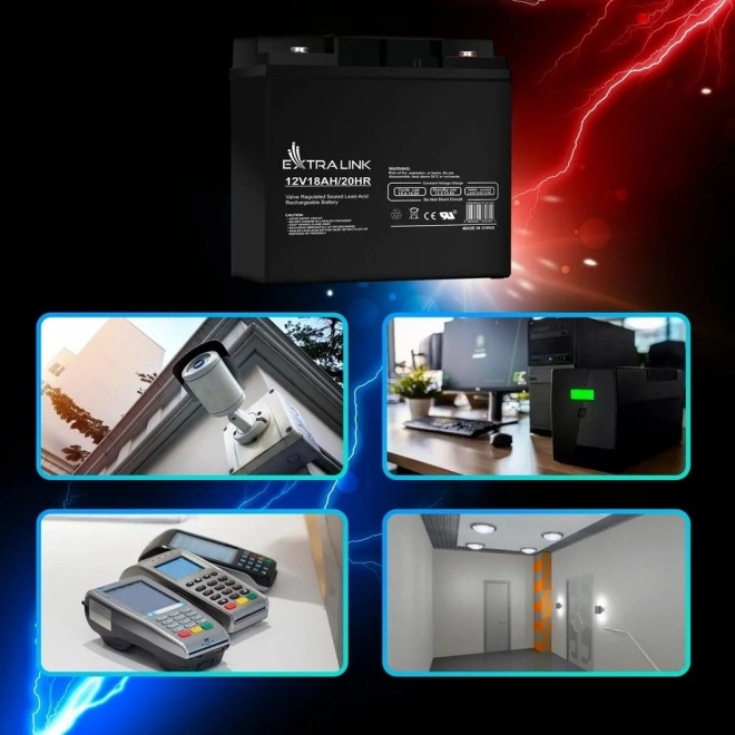 Akumulátor AGM Extralink 12V 18AH