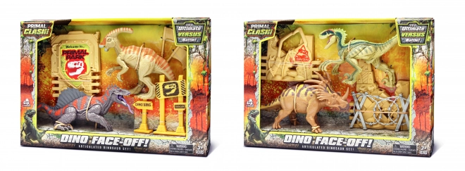 Primal Clash! Bitka dinosaurov 17 cm set