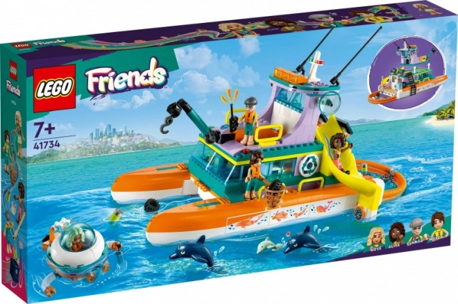 LEGO Friends námornícka záchranárska loď