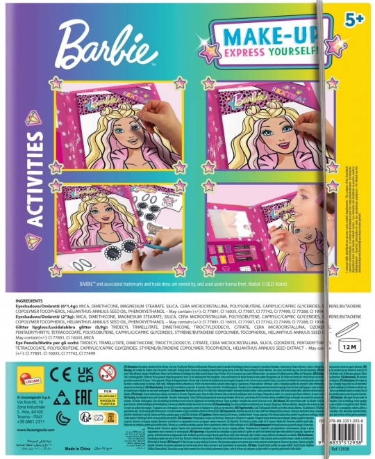 Knižka Umenie líčenia Barbie