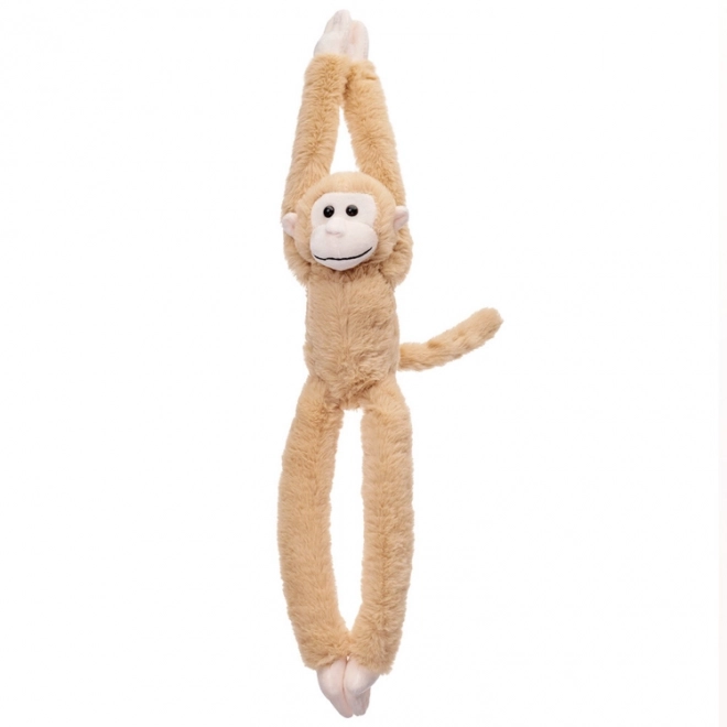 Závesný maskot opice bielej farby