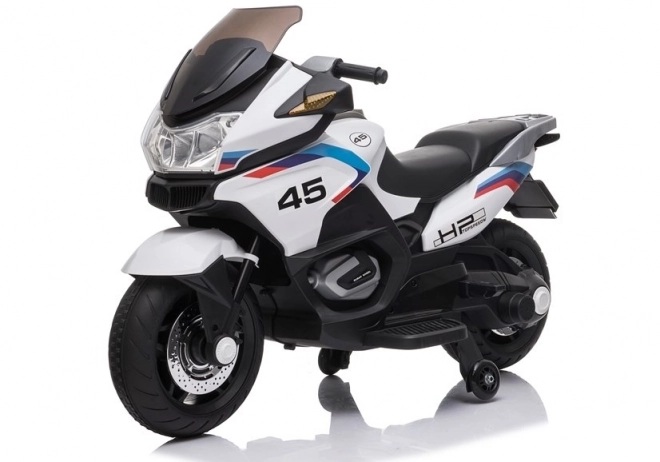 Detská akumulátorová motorka XMX609 biela