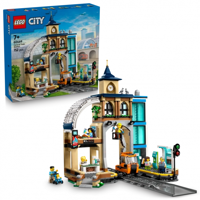 LEGO City Hlavná Vlaková Stanica