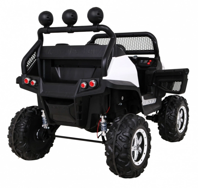 Mercedes Benz Unimog pre deti - biely