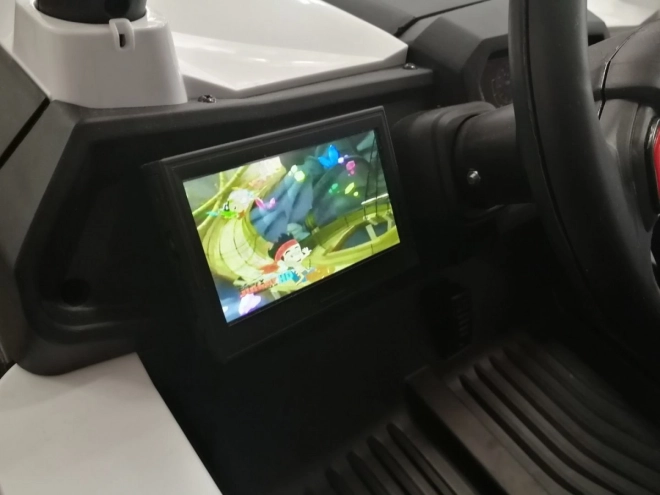 MP4 obrazovka pre zábavu