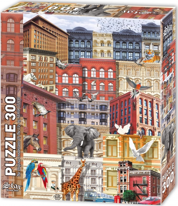 Hviezdne puzzle Pôvodní obyvatelia mesta 300 dielikov