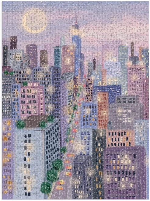 Puzzle Svetlá mesta 1000 dielikov