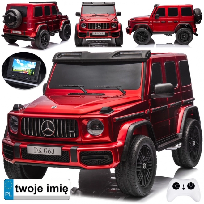 Autobatéria Mercedes triedy G 63 AMG 4x4 Panelové rádio 2 miestne PA0309
