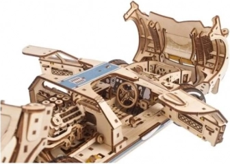 Ugears 3D drevené mechanické puzzle Endurance Racer