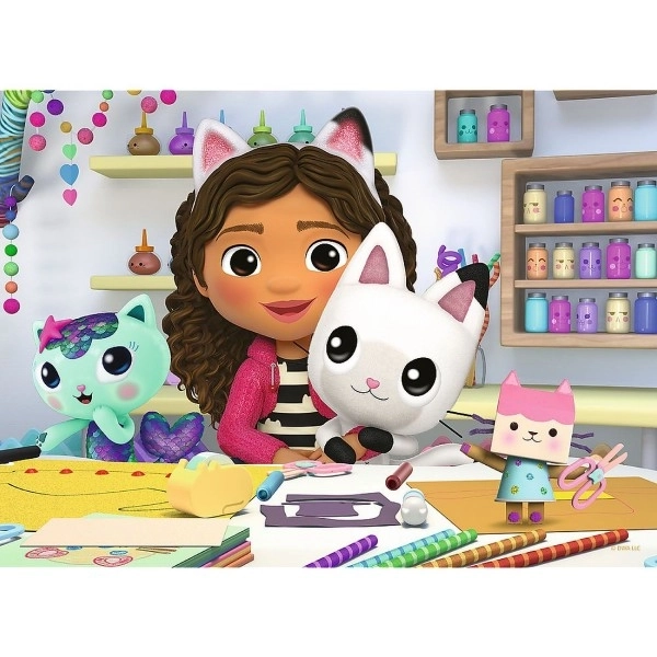 Gábinin kouzelný domek Puzzle: Barevný deň 20 dielikov