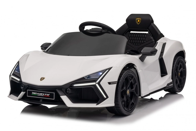 Detské elektrické vozidlo Lamborghini Revuelto biele