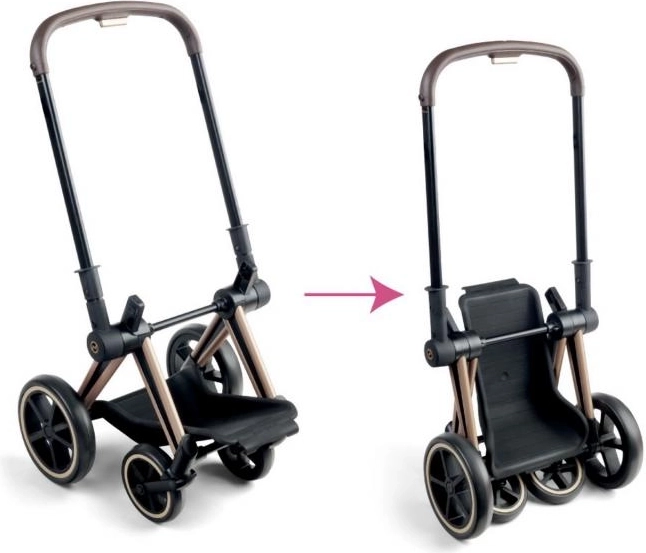 Kočík pre bábiky Cybex 3 v 1 čierny