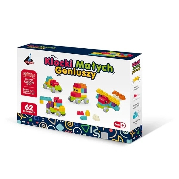 Mäkké stavebné kocky pre malých géniov