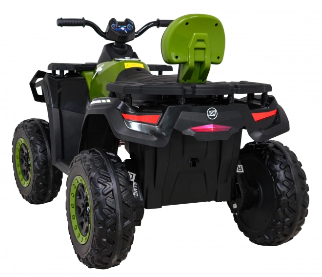 Štvorkolka XT-Speed pre deti Zelená + 4x4 + EVA + Pomalý štart + Rádio MP3 + LED dióda
