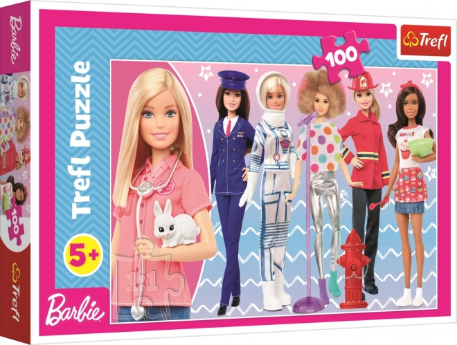 Trefl Puzzle Barbie 100 Dielikov