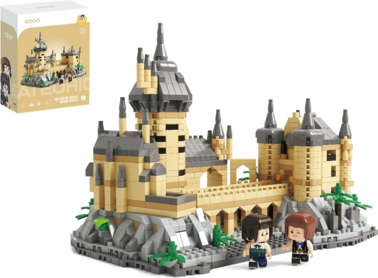 Stavebnica KOCO magický hrad, plast, 1132 ks
