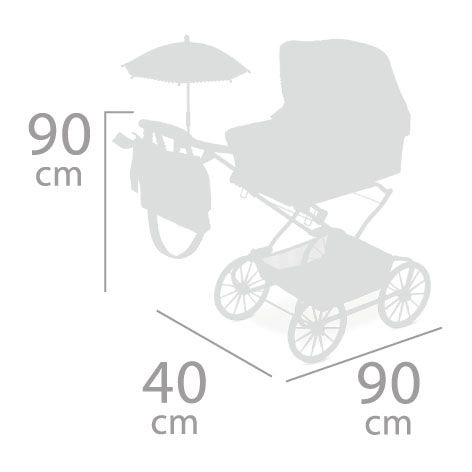 Klasický kočík pre bábiky Reborn od Antonio Juan