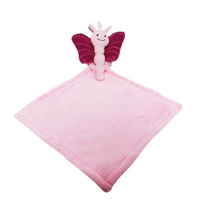 Motýlik uteráčik 35x35 cm lila
