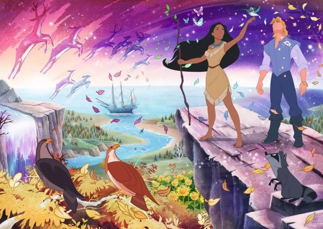 Puzzle Disney: Pocahontas 1000 dielikov