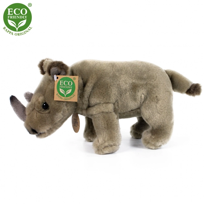 Plyšový nosorožec stojaci 23 cm Eco-Friendly