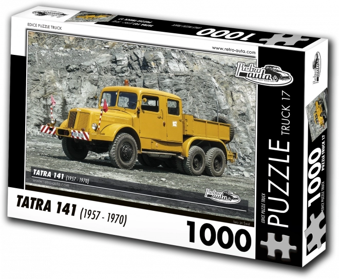 Retro Auta Puzzle Truck č. 17 Tatra 141 (1957-1970) 1000 Dielikov