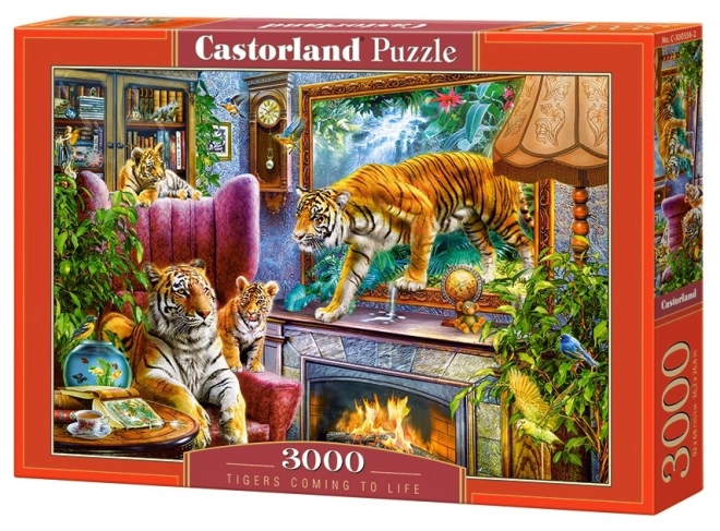 Puzzle Tigre ožívajú 3000 dielikov