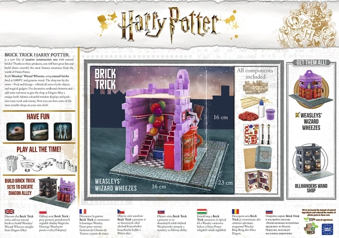 Brick Trick Harry Potter: Weasleyho kouzelnické žertíky