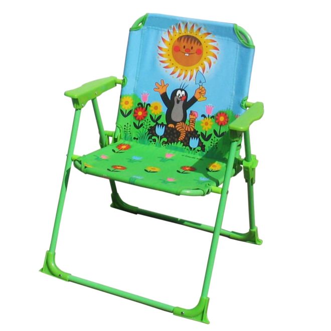 Detská záhradná stolička s Krtkom