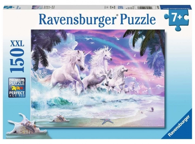 Ravensburger Puzzle Jednorožce na pláži XXL