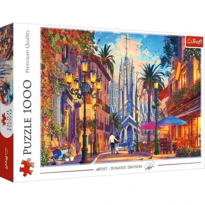 Puzzle Barcelona Hiszpania 1000 Ks