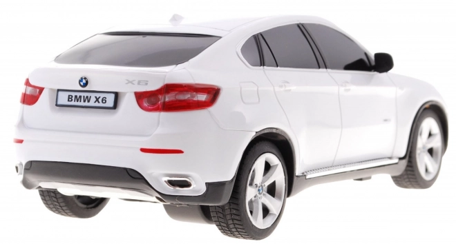 Rastar zábavný SUV model BMW X6 biele - diaľkovo ovládané auto