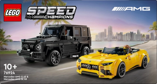 Kocky Speed Champions Mercedes-AMG G 63 a Mercedes-AMG SL 63