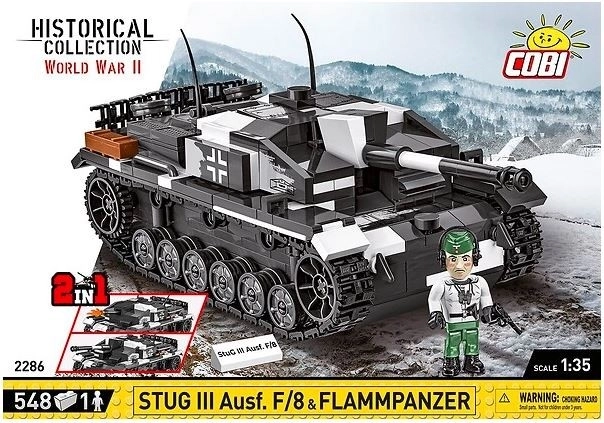 Kocky StuG III Ausf.F/8 & Flammpanzer