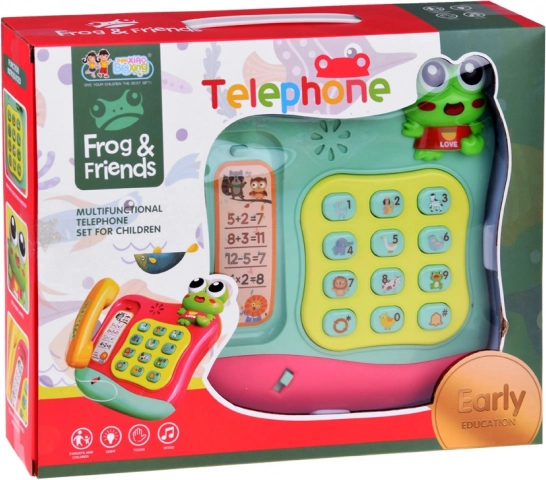 Farebný hudobný telefón pre deti