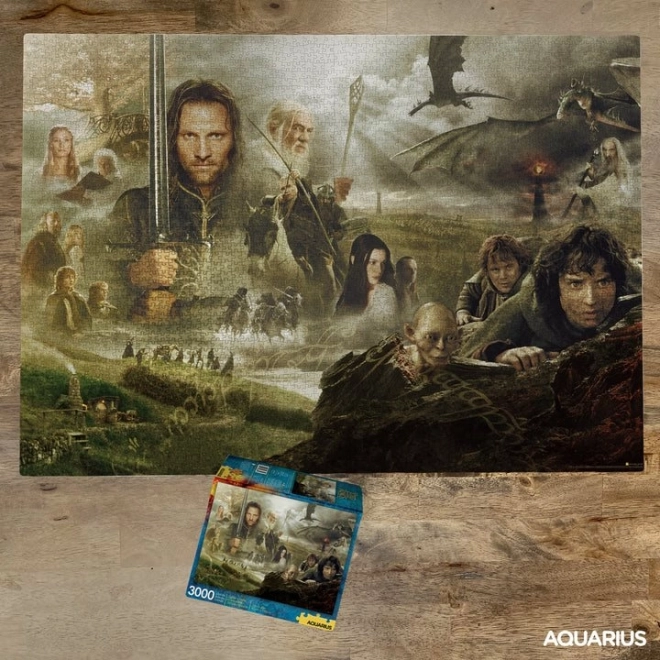 AQUARIUS Puzzle Pán Prsteňov 3000 dielikov