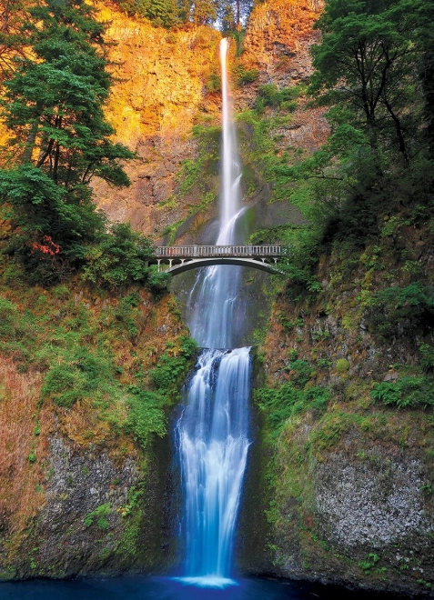 Puzzle Multnomah Falls, USA 1000 kúskov